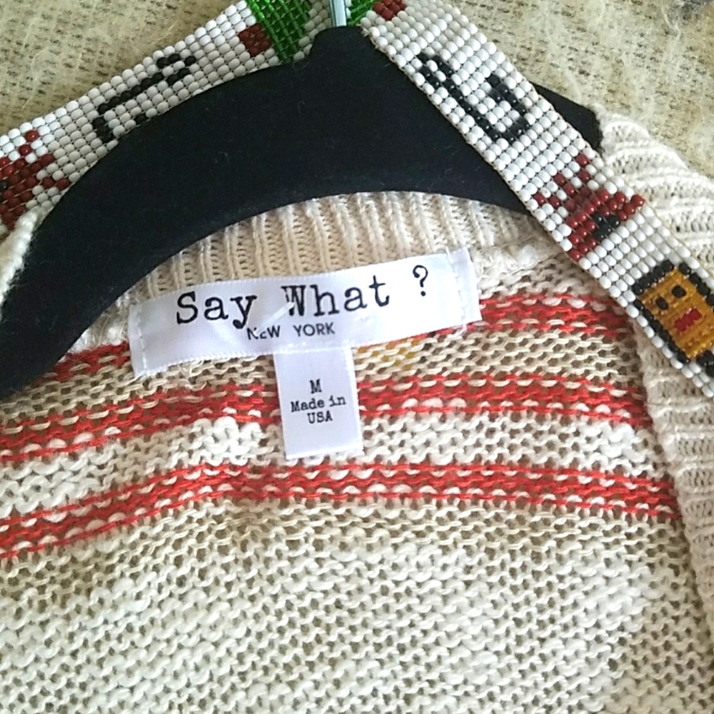 Boho Poncho Duster - Picture 7 of 9